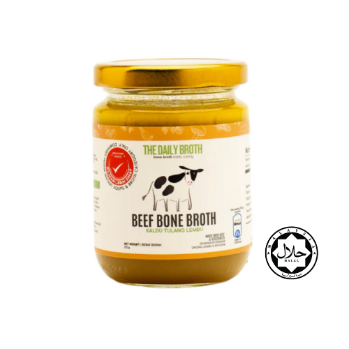 Grass Fed Beef Bone Broth (210gm) - Frozen