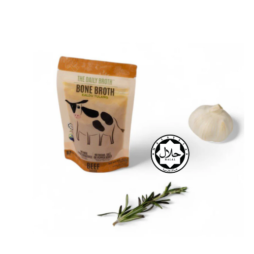 Grass Fed Beef Bone Broth Minis (80gm x 6 packs)