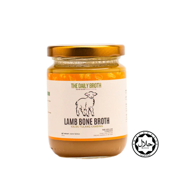 Grass Fed Lamb Bone Broth (210gm) - Frozen